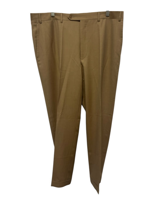 Canali AS IS Size 38 Brown Wool Solid Men's Pants Brown / 38