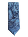 Canali Blue Silk Paisley Men's Tie Blue