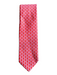 Ferragamo Red & Multi Silk All Over Print Men's Tie Red & Multi