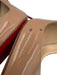 Christian Louboutin Shoe Size 36.5 Beige Leather Upper Patent Pointed Toe Pumps Beige / 36.5