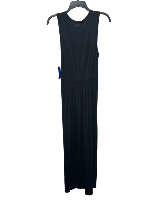 A.L.C. Size XS Black Viscose Sleeveless Cut Out Elastic Waistband Dress Black / XS