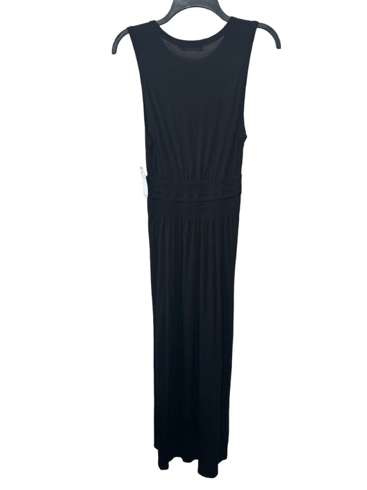 A.L.C. Size XS Black Viscose Sleeveless Cut Out Elastic Waistband Dress Black / XS