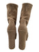 Stuart Weitzman Shoe Size 7 Taupe Biege Suede Platform Booties Taupe Biege / 7