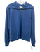 Spanx Size L Blue Tencel Blend 1/4 Zip Long Sleeve Fold Collar Jacket Blue / L