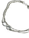 Silver 925 Sterling Silver Lobster Clasp Infinity Sign Multistrand Bracelet Silver