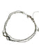 Silver 925 Sterling Silver Lobster Clasp Infinity Sign Multistrand Bracelet Silver