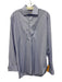 Turnbull & Asser Size est 16 Blue Cotton Solid Button Up Men's Long Sleeve Shirt Blue / est 16