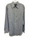 Ralph Lauren Size 15.5 Blue & White Cotton Plaid Button Up Long Sleeve Shirt Blue & White / 15.5