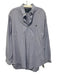 Ralph Lauren Size M Blue & White Cotton Plaid Button Up Men's Long Sleeve Shirt Blue & White / M