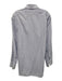Turnbull & Asser Size est 16 White & Blue Cotton Grid Men's Long Sleeve Shirt White & Blue / est 16