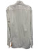 Turnbull & Asser Size Est M White Cotton Solid Button Up Men's Long Sleeve Shirt White / Est M