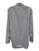 Turnbull & Asser Size Est M Blue Cotton Solid Button Up Men's Long Sleeve Shirt Blue / Est M