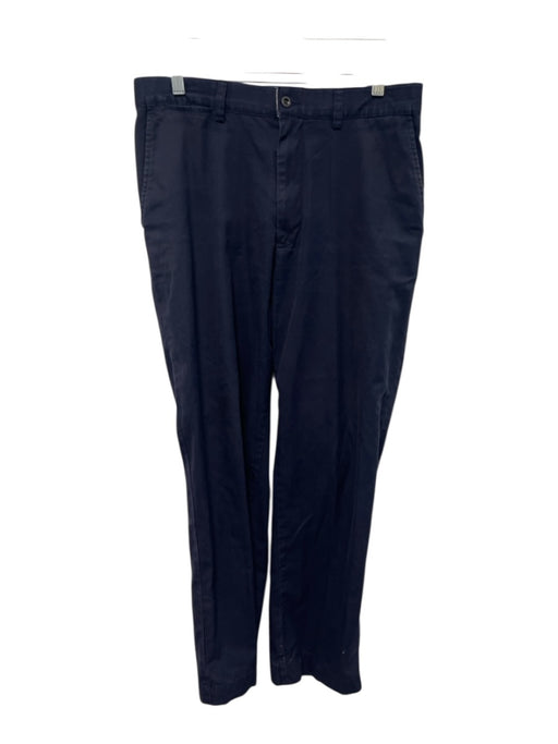 Polo Size 32 Navy Blue Cotton Solid Khaki Men's Pants Navy Blue / 32