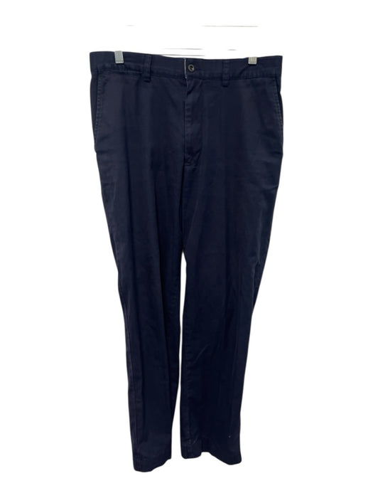 Polo Size 32 Navy Blue Cotton Solid Khaki Men's Pants Navy Blue / 32