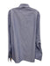 Turnbull & Asser Size est 16 Blue Cotton Solid Button Up Men's Long Sleeve Shirt Blue / est 16
