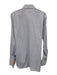 Turnbull & Asser Size est 16 White & Blue Cotton Grid Men's Long Sleeve Shirt White & Blue / est 16