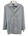Turnbull & Asser Size est 16 Blue & Yellow Cotton Striped Long Sleeve Shirt Blue & Yellow / est 16