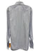 Turnbull & Asser Size est 16 Blue & White Cotton Striped Men's Long Sleeve Shirt Blue & White / est 16