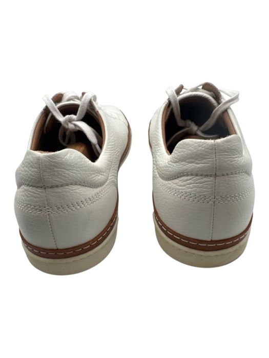 Allen Edmonds Shoe Size 13 White Leather Solid Sneaker Men's Shoes White / 13