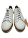 Allen Edmonds Shoe Size 13 White Leather Solid Sneaker Men's Shoes White / 13