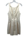 Cynthia Rowley Size 6 Butter Yellow Polyester Sleeveless Darted Bow Back Dress Butter Yellow / 6