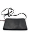 Tory Burch Black Pebbled Leather Magnetic  Flap Crossbody Bag Black / S