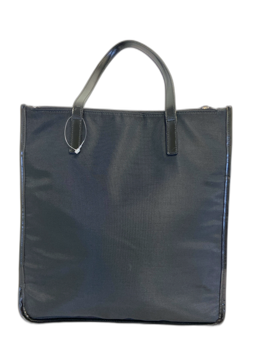 Burberry Blue Label Black & Multi Nylon Zip Close Magnetic Close Novacheck Bag Black & Multi / S/M