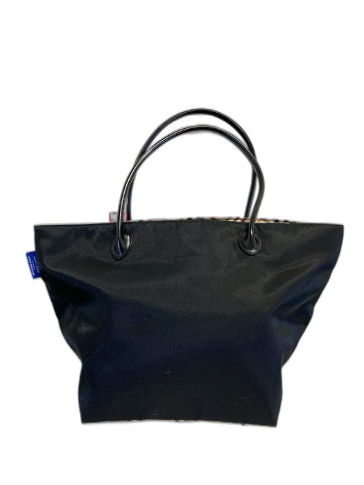 Burberry Blue Label Black & Multi Nylon Novacheck Shoulder Bag Neverfull Bag Black & Multi / M/L