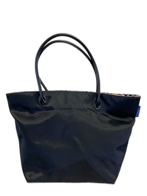 Burberry Blue Label Black & Multi Nylon Novacheck Shoulder Bag Neverfull Bag Black & Multi / M/L