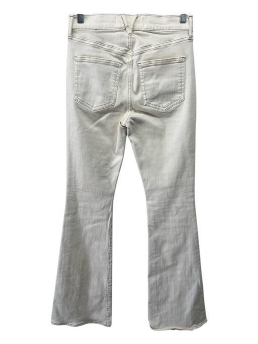 Veronica Beard Size 27 Celery Cotton Denim High Waist Flare Jeans Celery / 27