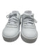 Puma Shoe Size 7.5 White Leather & Synthetic lace up Low Top Creeper Sneakers White / 7.5