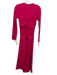 ME+EM Size 4 Hot pink Ruched Front Zip Textured Dress Hot pink / 4