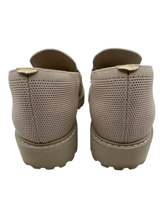 Vivaia Shoe Size 37.5 Tan Textile Loafer Round Toe Shoes Tan / 37.5