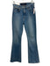 Veronica Beard Size 27 Medium Wash Cotton High Rise Flare Jeans Medium Wash / 27