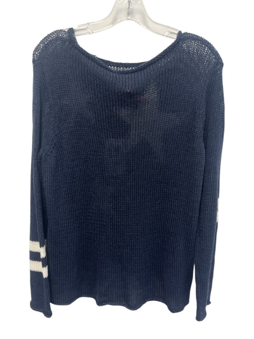 Wooden Ships Size S/M Navy & white Cotton & Acrylic Stars Sweater Navy & white / S/M