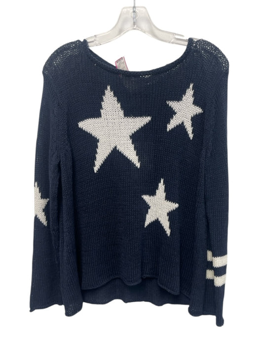 Wooden Ships Size S/M Navy & white Cotton & Acrylic Stars Sweater Navy & white / S/M