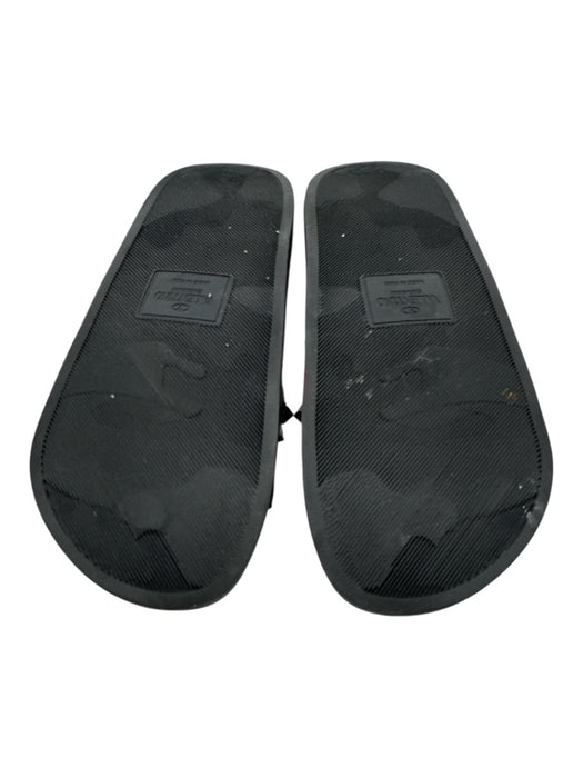 Valentino Shoe Size 37 Black Rubber Rockstud Slides Sandals Black / 37