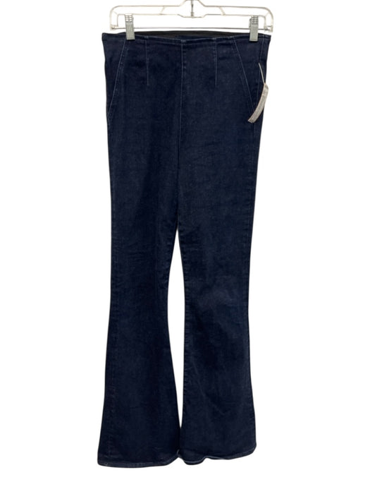 Veronica Beard Jeans Size S Dark Wash Cotton Blend Elastic Waist High Rise Jeans Dark Wash / S