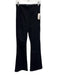 Veronica Beard Jeans Size S Black Cotton Blend Elastic Waist High Rise Jeans Black / S