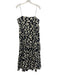 Hunter Bell Size Large Black & Cream White Cotton Blend Spaghetti Strap Dress Black & Cream White / Large