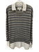 Brochu Walker Size Medium Gray, Blue, White Wool Blend Long Sleeve Sweater Gray, Blue, White / Medium