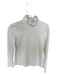 Tibi Size Est S White Corduroy Turtleneck Long Sleeve Sweater White / Est S