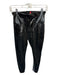 Spanx Size S Black Faux Patent Leather High Waist Pants Black / S