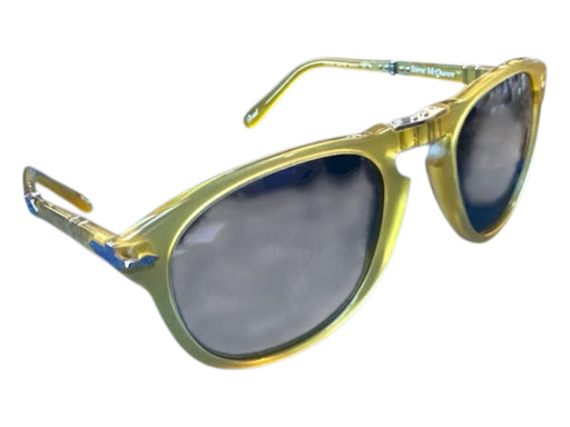 Persol Yellow Acetate SHW Folding Sunglasses Yellow