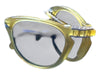 Persol Yellow Acetate SHW Folding Sunglasses Yellow