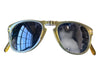 Persol Yellow Acetate SHW Folding Sunglasses Yellow