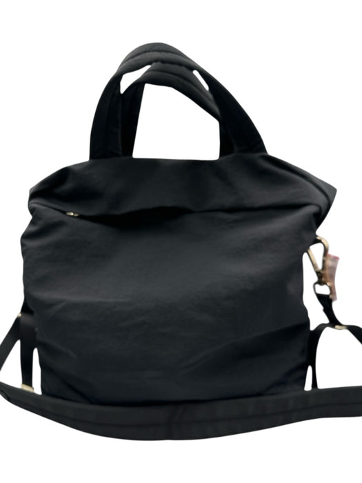 Lululemon Black Nylon Zip Close Bag Black