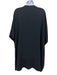 The Row Size XS Black Viscose Blend Dolman Sleeve V Neck Oversized Top Black / XS