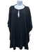 The Row Size XS Black Viscose Blend Dolman Sleeve V Neck Oversized Top Black / XS