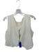 Daily Drills Size M/L Cream Linen Blend Sleeveless Front Tie Top Cream / M/L